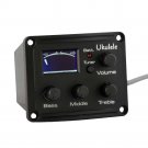 3 Band EQ Equalizer LED Chromatic Tuner Ukulele UKE Piezo Pickup