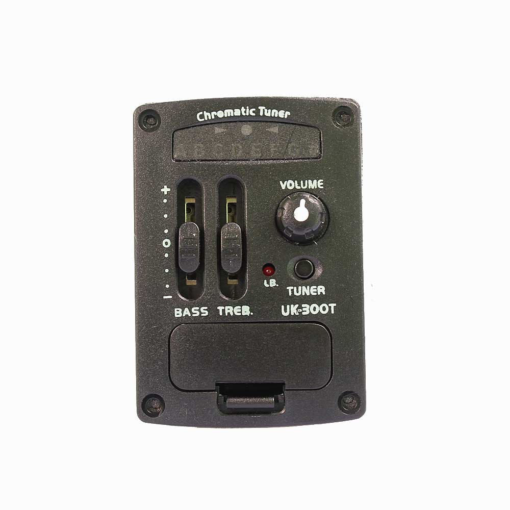 2 Band EQ Equalizer LED Chromatic Tuner Ukulele UKE Piezo Pickup