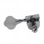 4R Chrome Plated Bass Guitar Machine Heads Tuning Keys for Fender Electric Bass
