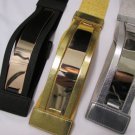 New Women Metal Plate Mirror Fashion Belt Hip Waist Black Silver Gold Elastic