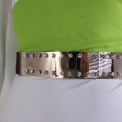 New Women Fashion Gold Metal Plate Belt Hip Waist Multi Rhinestones S M 28"-38"