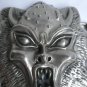 NEW CHIC MEN METAL SCARY GHOST DEMON BUCKLE DEVIL MONSTER UNIQUE BUCKLE 4 HORNS