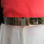 WOMEN HIP HIGH WAIST THICK SILVER METAL PLATE TRENDY FASHION BELT 26"-36" XS S M