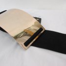 New Women Fashion Belt 5"/10" Wide Gold Metal Plate Hip High Waist S / M 26"-33"