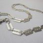 New Silver Metal Long Wallet Chains KeyChain Shaving Razor Biker Rocker 30" Long