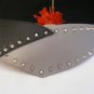 WOMEN ELASTIC HIP WAIST WIDE WESTERN BELT BLACK GRAY TWO COLOR SPIKES S M SIZE