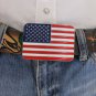 NEW MEN WOMEN SILVER METAL COWBOY FASHION BELT BUCKLE CLASSIC AMERICAN FLAG USA