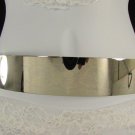 New Women Silver Full Metal Plate Fashion Belt Hip High Waist Mirror M L 31"-45"