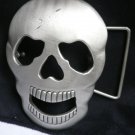 NEW MEN SKULL BELT BUCKLE METAL HALLOWEEN SCARY DESIGN SMOOTH DESIGN