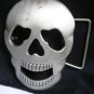 NEW MEN SKULL BELT BUCKLE METAL HALLOWEEN SCARY DESIGN SMOOTH DESIGN