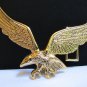 NEW MEN EXTRA BIG GOLD METAL COWBOY WESTERN FASHION BELT BUCKLE FLYING EAGLE