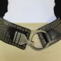 New Women Black / Brown Elastic Moroccan Fashion Belt Gold Buckle 32"-38" Medium