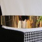 NEW WOMEN HIGH WAIST HIP GOLD METAL PLATE FASHION BELT ELASTIC 25"-33" XS S M