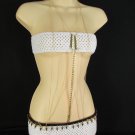 NEW WOMEN GOLD METAL BODY CHAIN MULTI SPIKES FASHION BELT JEWELRY LONG NECKLACE