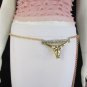 New Women Western Bull Head Gold Metal Thin Chains Fashion Belt 25"-40" XS S M L