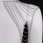 NEW WOMEN CASUAL SILVER SHOULDER METAL BODY CHAIN FASHION JEWELRY MJ'S STYLE