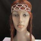 NEW WOMEN SILVER HEAD CHAIN ELEGANT STYLE FASHION JEWERLY BIG SLIM WAVES DESIGN