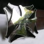 NEW MEN WOMEN SPINING BLACK SILVER BIG METAL CROSS BELT BUCKLE WESTERN FASHION