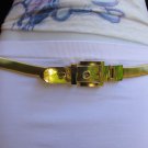 NEW WOMEN 2014 HIP WAIST THIN GOLD METAL FASHION BELT BIG BUCKLE 28"-48" S-XL
