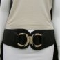 Women Elastic Waist Hip Fashion Belt Plus Size M L XL Black Brown Purple Silver