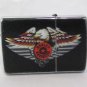 New Silver Metal Cigarette Cigar Lighter Harley Dadvidson Flame Fire Motor Comp