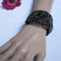 NEW WOMEN BLACK METAL CUFF WIDE FASHION METAL BRACELET SEXY TRENDY CASUAL STYLE