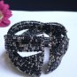 NEW WOMEN BLACK METAL CUFF WIDE FASHION METAL BRACELET SEXY TRENDY CASUAL STYLE