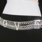 New Women Silver Metal Chains 5 Strands Links Fashion Belt LOVE 25"-43" XS S M L