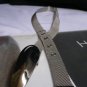 NEW WOMEN HIP WAIST EXTRA THIN MESH METAL SILVER FASHION BELT SIZE MEDIUM 30"-34