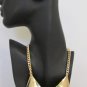 New Women Mini Metal Bra Pendant 13" Long Chains Fashion Necklace Gold / Silver