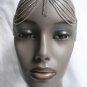 NEW WOMEN SILVER HEAD METAL CHAIN TRENDY JEWELRY GRECIAN FRINGS HAIR ACCESSORIES
