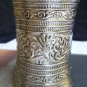 NEW WOMEN METAL CUFF BRACELET DARK SILVER ADJUSTABLE COLONIAL LIGHT WIDE METAL