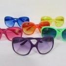 New Women Plastic Trendy Fashion Sunglasses Summer Pink Red Blue Purple Orange