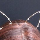 NEW WOMEN HEAD BAND GOLD METAL SMALL CAT EARS 2014 HALLOWEEN SILVER RHINESTONES