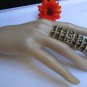 NEW WOMEN STATEMENT LONG METAL TRENDY BIG FASHION WIDE RING GOLD NYC