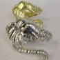 New Women Silver / Gold Big Elephant Head Metal Cuff Fashion Bracelet Chic Style