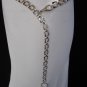 WOMEN WAIST HIP THIN SILVER METAL CHAINS CONTEMPORARY FASHION BELT XS-XL 25"-40"