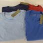 NEW J. CREW MEN COTTON LIGHT BLUE RED NAVY SHIRT CLASSIC T-SHIRT CREW NECK SMALL