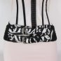 R New Lulu Women Black White Zebra Print Fashion Belt Hip Waist Plus Size XL 2XL