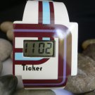 NEW TRENDY TICKER LIMESTONE FASHION QUARTZ WATCH MODERN LIGHT WEIGHT ECOLOGICAL