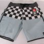 NEW QUIKSILVER MEN POOL SHORTS RUSH CAR RACE LIGHT BLUE SWEAMSUIT BOXER SIZE 30