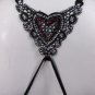 New Women Decorative Accessories Lingerie Bra Straps Heart Crossing Back Lace