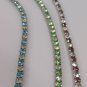 New Women Decorative Accessories Lingerie Bra Straps Rhinestones Green Blue Pink