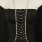 New Women Gold / Silver Color Metal Basic Body Chain Jewelry Fashion Necklace