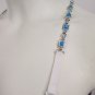 New Women Hot Decorative Accessories Lingerie Bra Straps Silver Rhinestones Blue