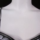 New Women Fashion Decorative Accessories Lingerie Bra Straps Black Rhinestones