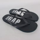 NEW 1969 GAP MEN NAVY BLUE FASHION FLIP FLOPS CASUAL BEACH POOL SHOES SIZE 13