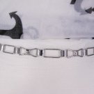 New Women Silver Metal Chains Mini Bows Fashion Belt Low Hip Waist 28"-40" S M L