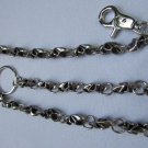 NEW MEN SILVER METAL JEANS CHAINS WALLET RING MULTI UFO KEYCHAIN PUNK ROCKER