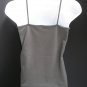NEW WOMEN CHARCOAL BASIC TANK TOP SEXY CAMISOLE SPAGHETTI STRAPS PLUS SIZE M-XL